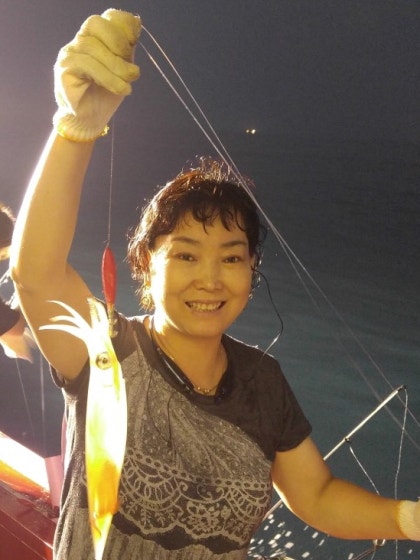 야간 한치 체험 낚시